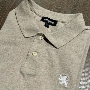 Express Beige Polo